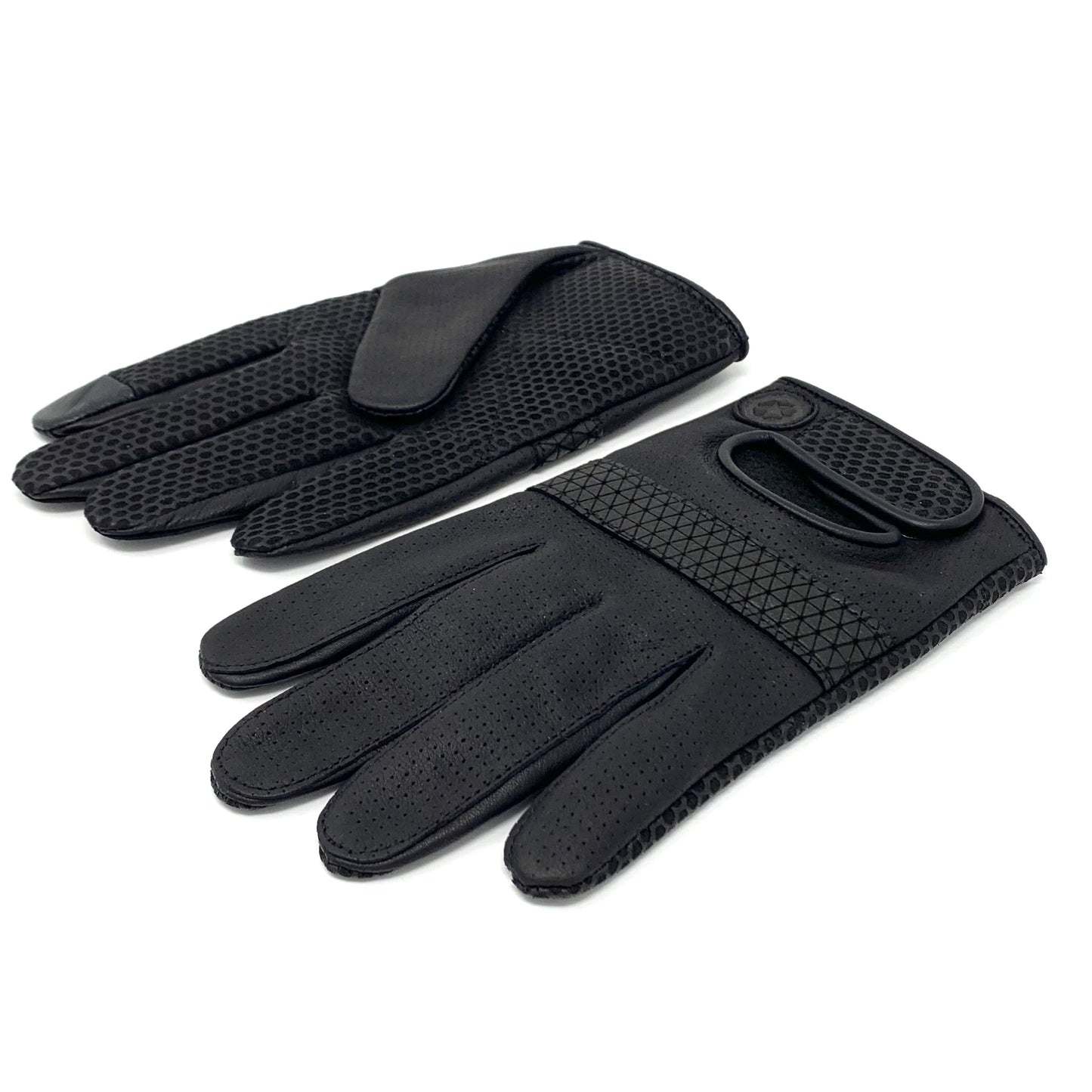 Victor Gloves, Textured Black
