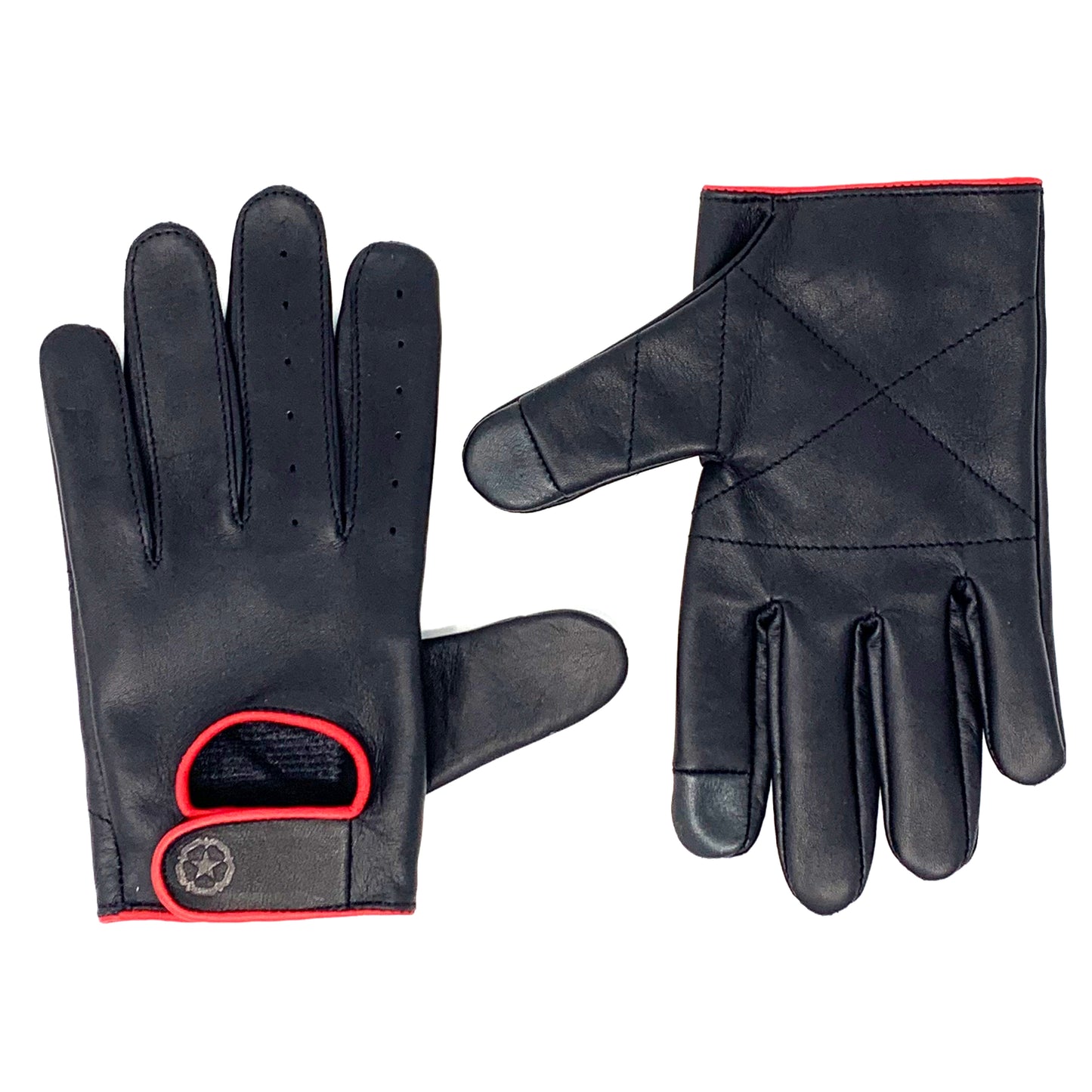 Victor Gloves - Black / Red