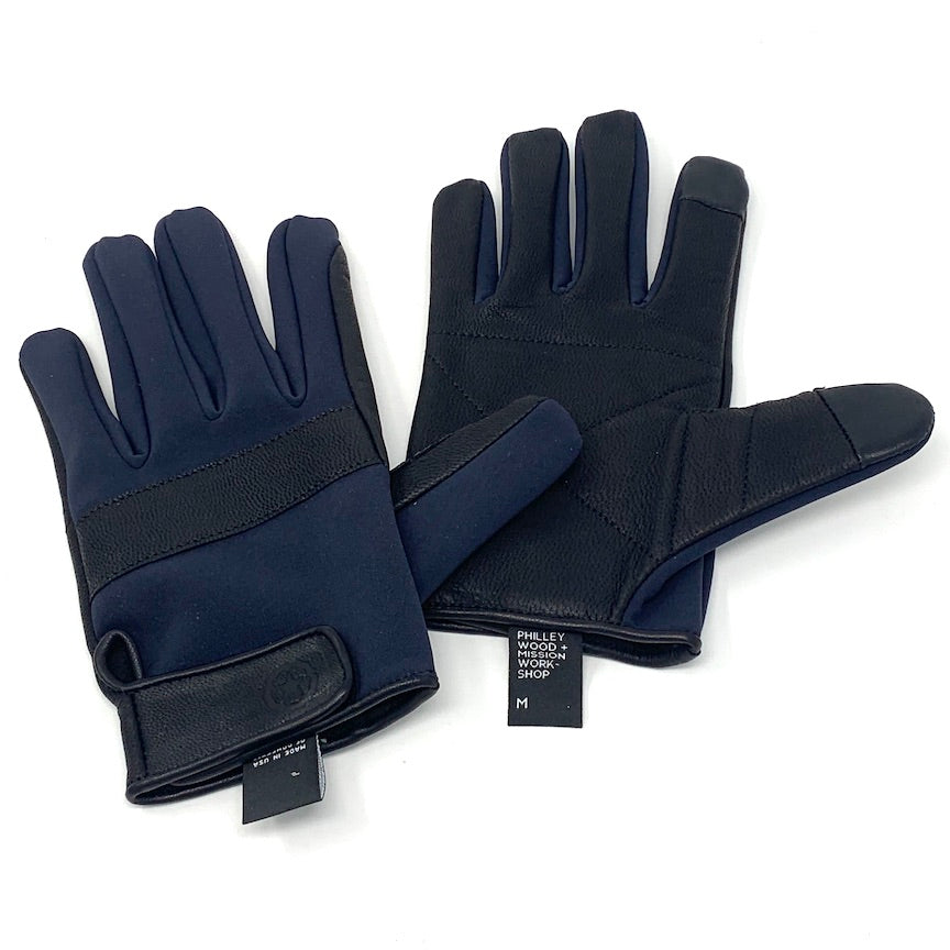 Gradient 2.0 Gloves - Navy / Black, Mission Workshop Collab'
