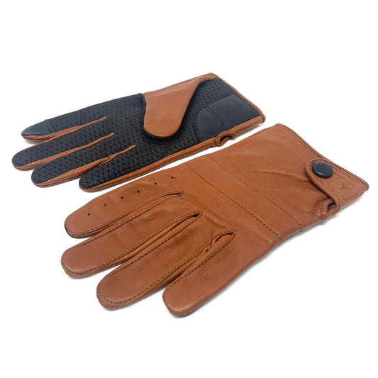 Cortex Gloves - TAD Collab', Cognac / Black