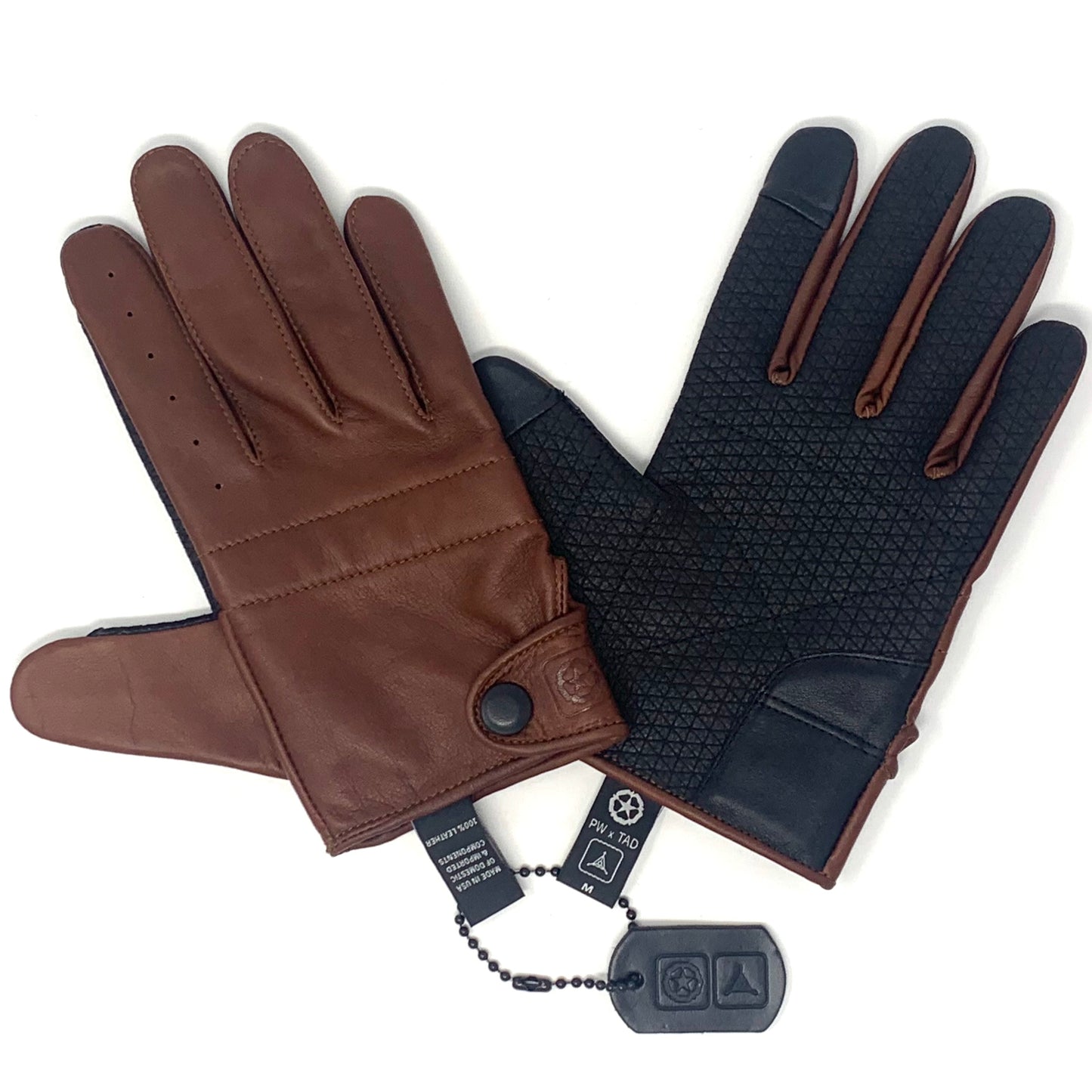 Cortex Gloves - TAD Collab', Chestnut / Black