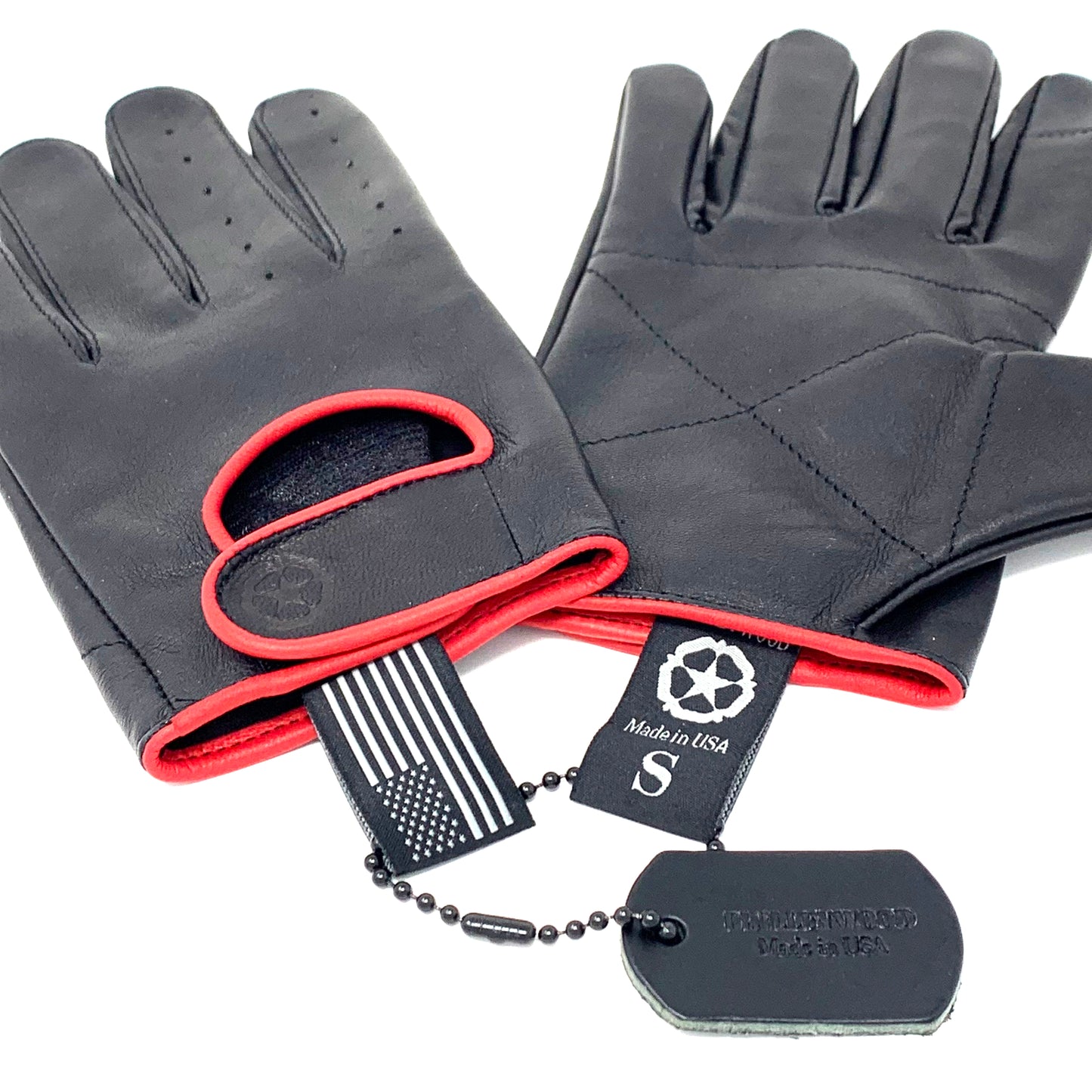 Victor Gloves - Black / Red